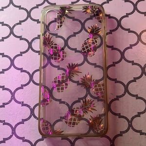 pineapple printed xs phone case
